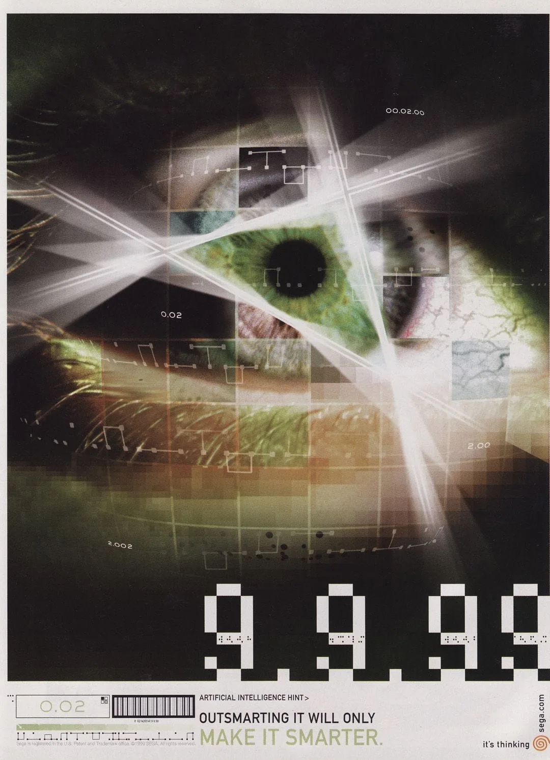 9.9.99 Alive dreamcast ad