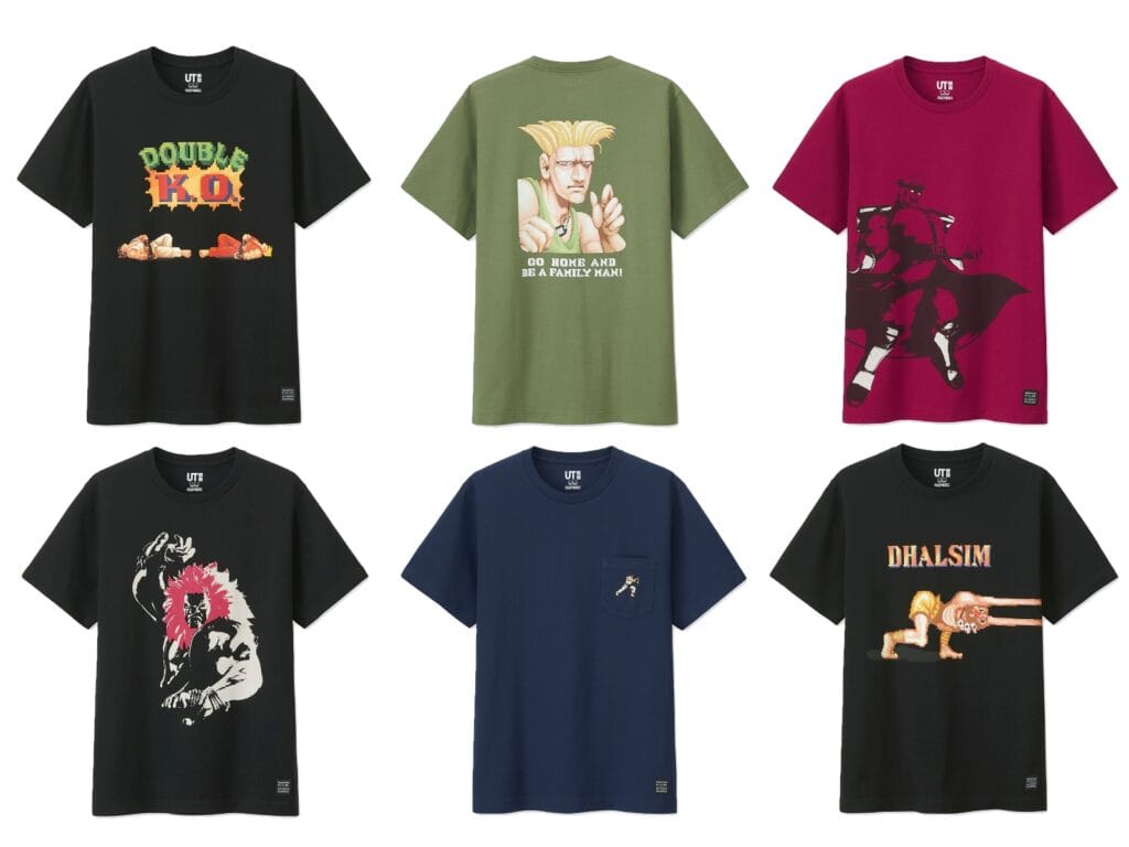 Uniqlo x Streetfighter T Shirt Collaboration