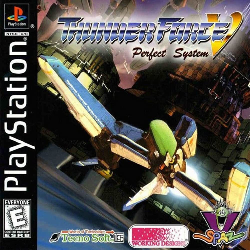 20 Essential PS1 Shmup (Shoot 'Em Up) Games 2 thunderforcevperfectsystem