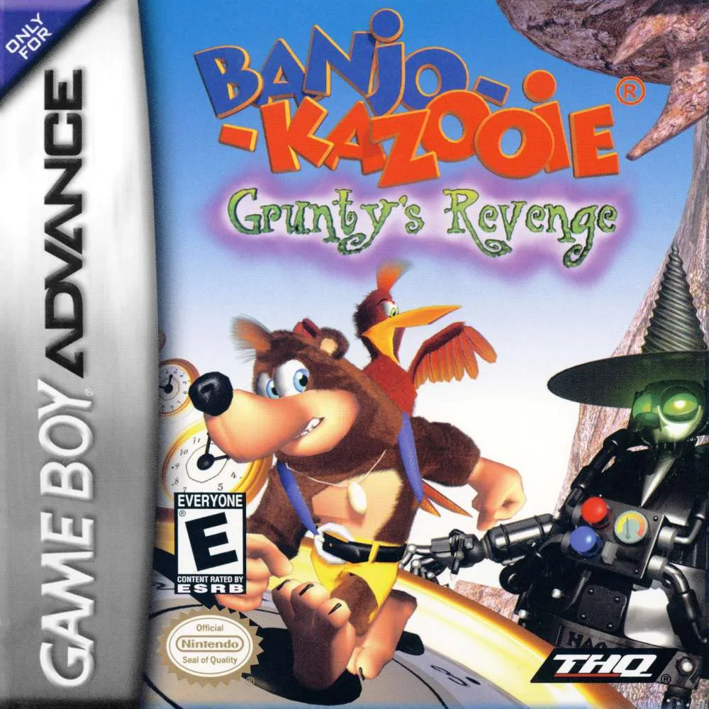 The 30 Best GBA Platformer Games 4 Banjo-Kazooie: Grunty's Revenge (GBA, 2003)