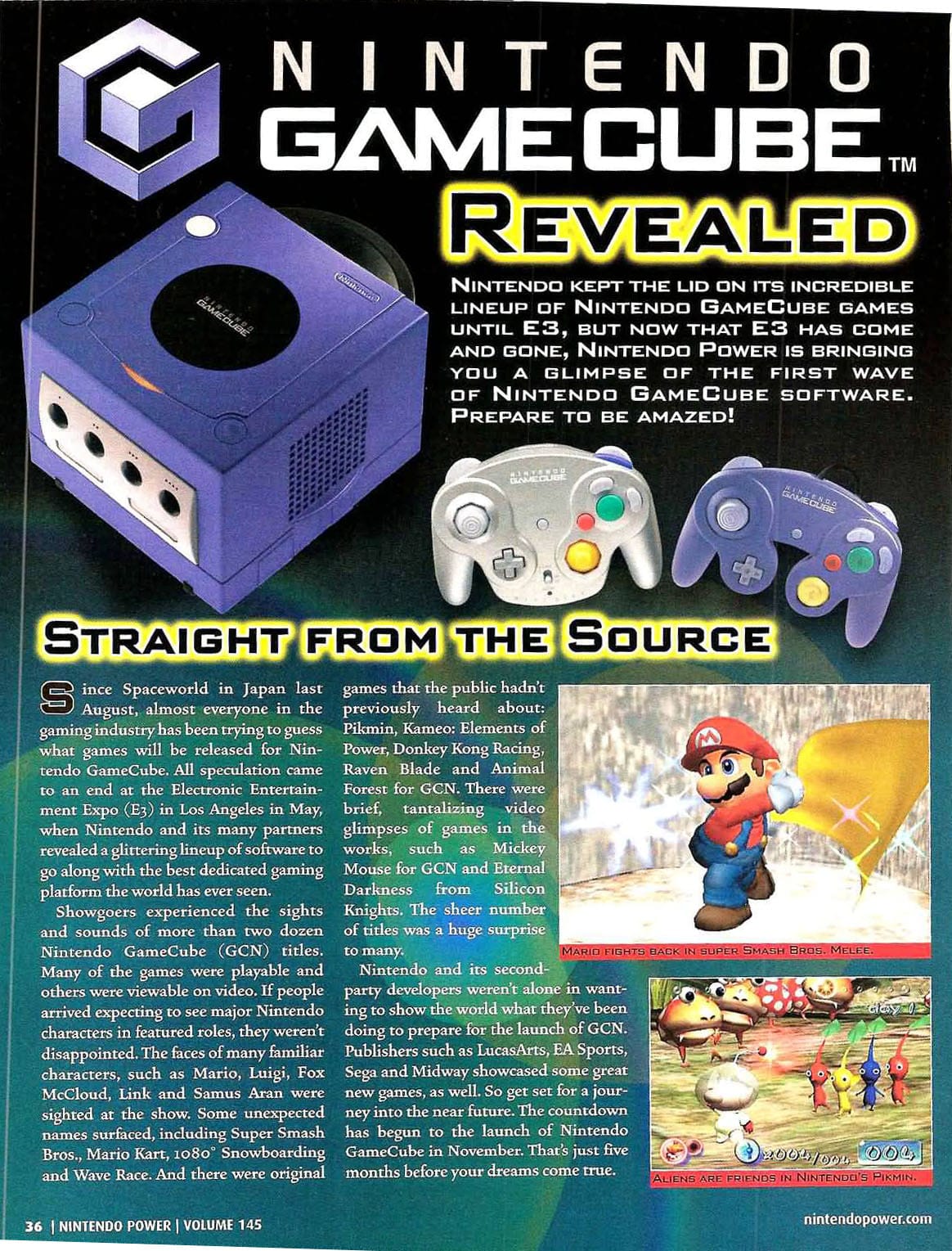 Nintendo GameCube: Why Did This Fan-Favorite Console Fail? 2 Nintendo Power 145 June 2001 1