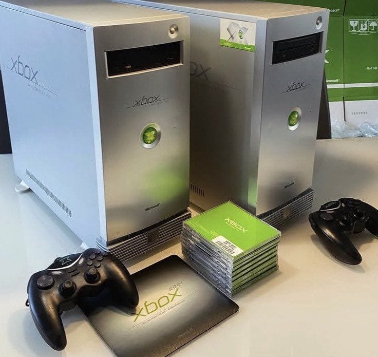 Original Xbox development kit 2001