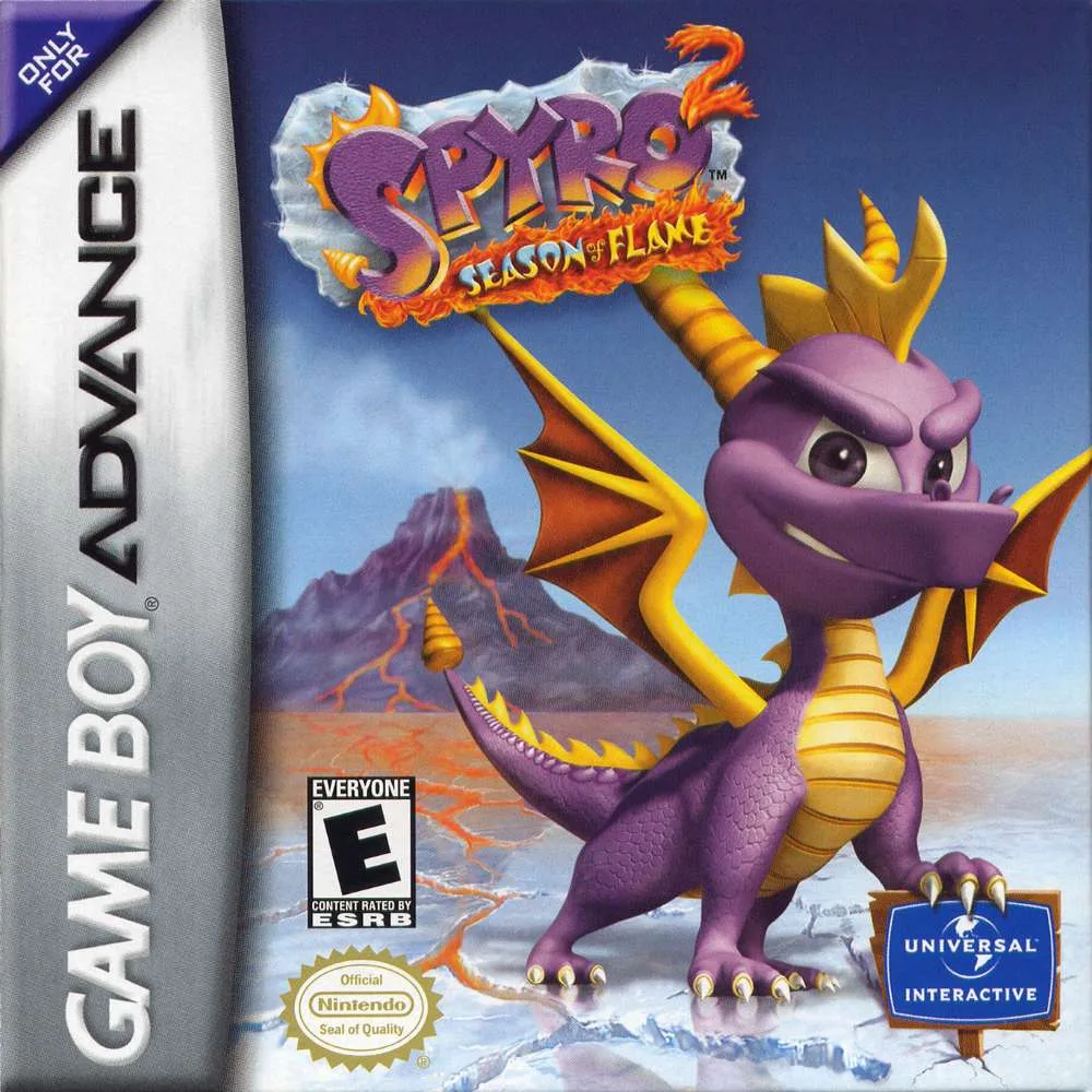 The 30 Best GBA Platformer Games 19 Spyro 2: Season of Flame (GBA, 2002)