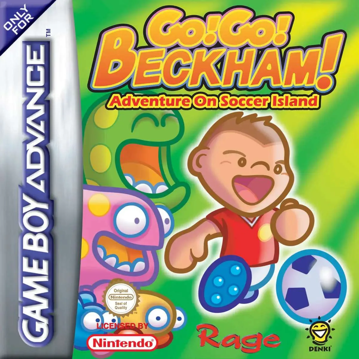 The 30 Best GBA Platformer Games 31 Go! Go! Beckham! Adventure on Soccer Island (GBA, 2002)