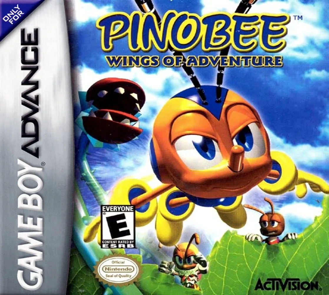 The 30 Best GBA Platformer Games 10 Pinobee: Wings Of Adventure (GBA, 2001)