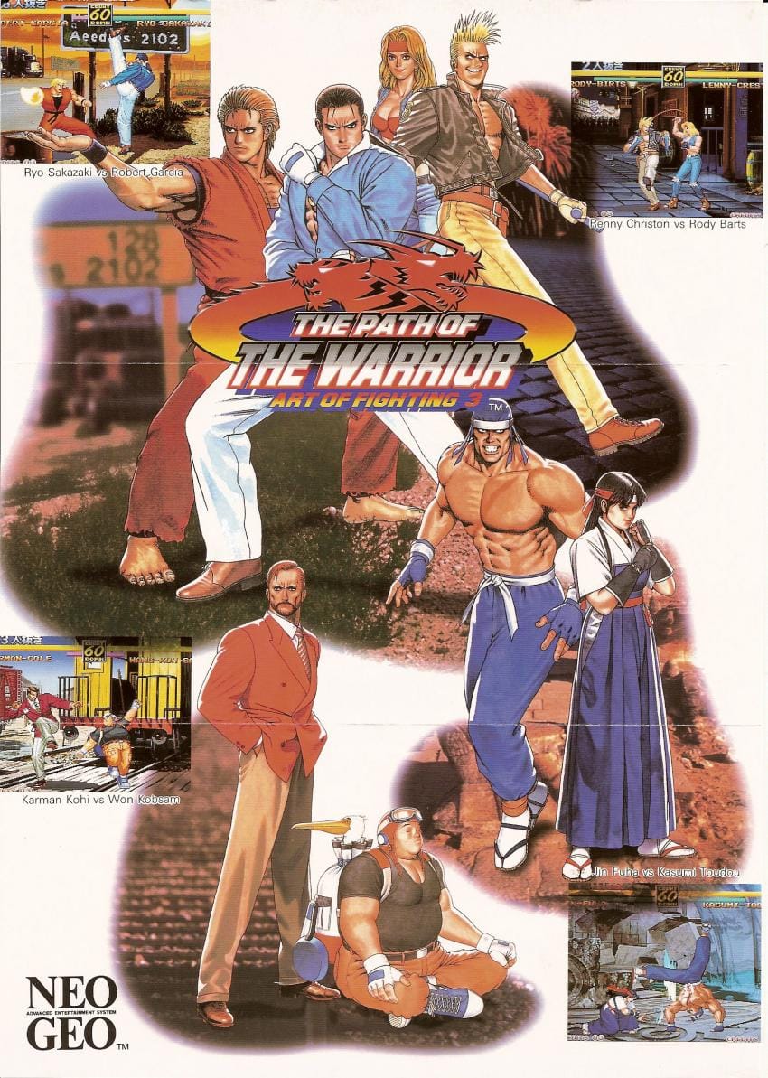 History of SNK: From Humble Beginnings to Arcade Legend 8 Art of Fighting 3 1996