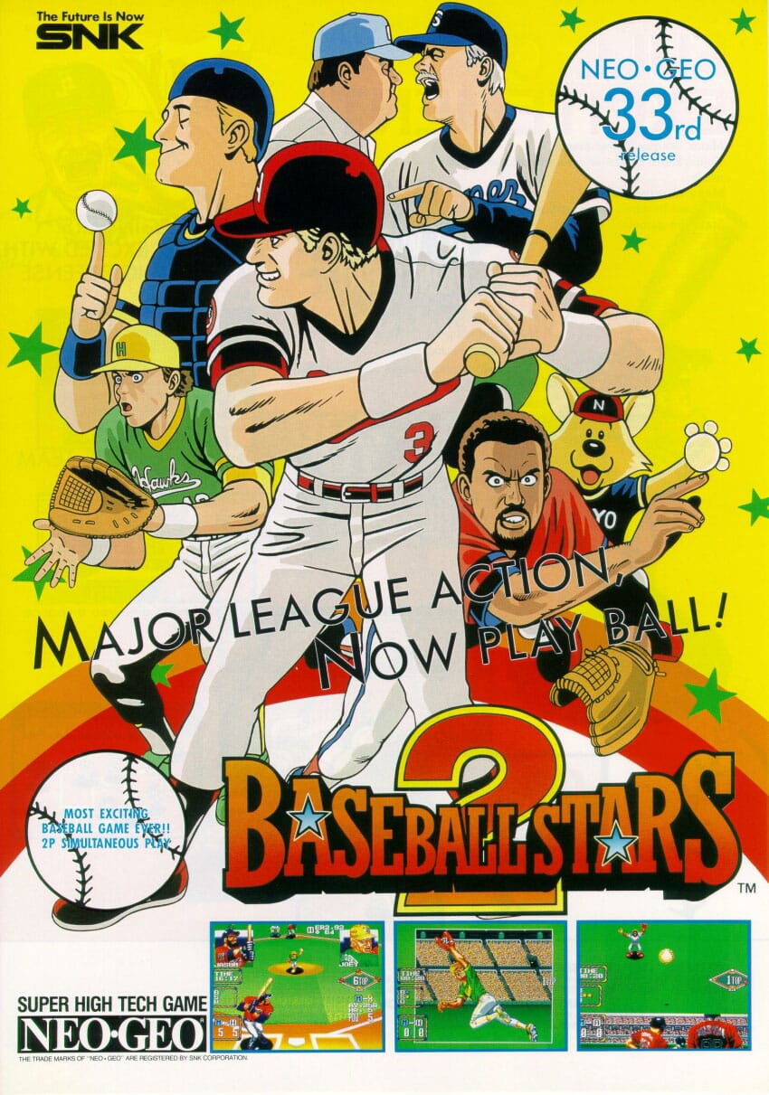 History of SNK: From Humble Beginnings to Arcade Legend 5 Baseball Stars 2 1992