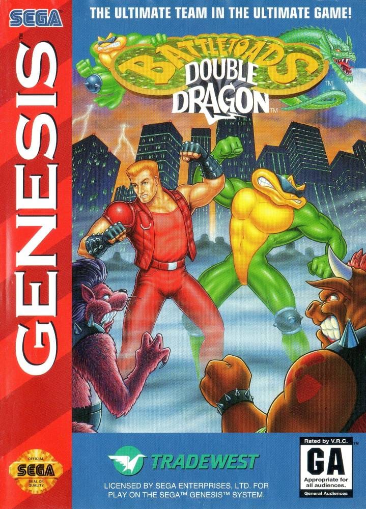 The 20 Best Sega Genesis Beat ‘Em Up Games 11 BattletoadsDoubleDragon