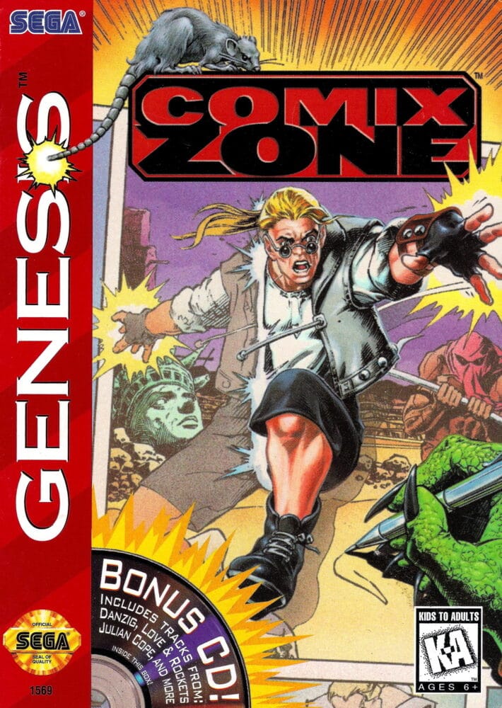 The 20 Best Sega Genesis Beat ‘Em Up Games 14 ComixZone e1749144720667