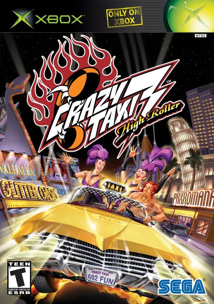 Crazy Taxi 3: High Roller (Xbox, 2002)