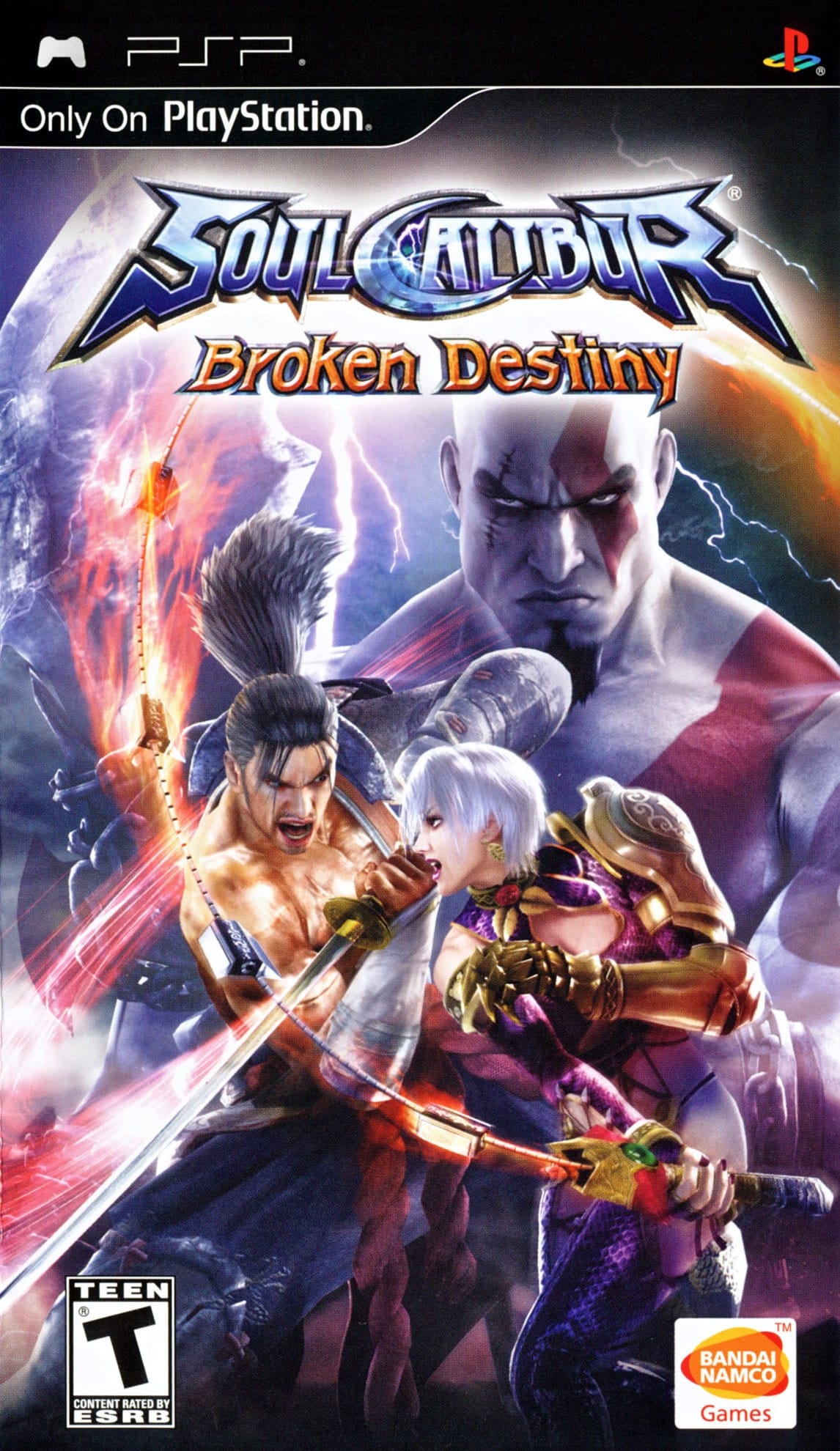 The 25 Best PSP Fighting Games 5 SoulCaliburBrokenDestiny