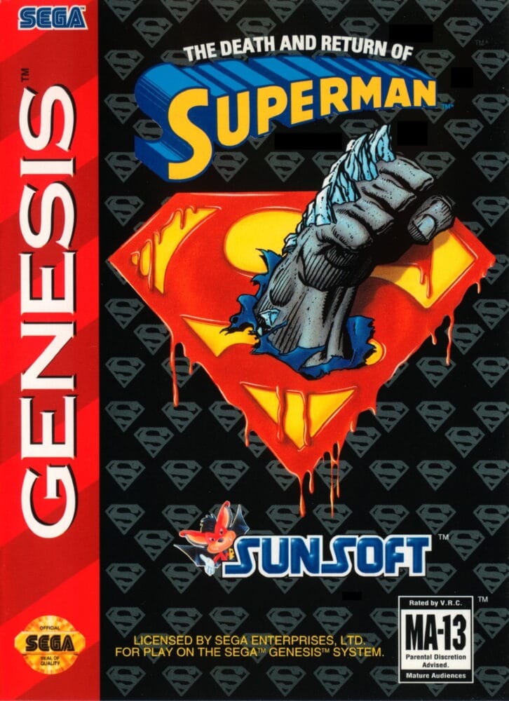 The 20 Best Sega Genesis Beat ‘Em Up Games 8 The Death and Return of Superman e1749142931673