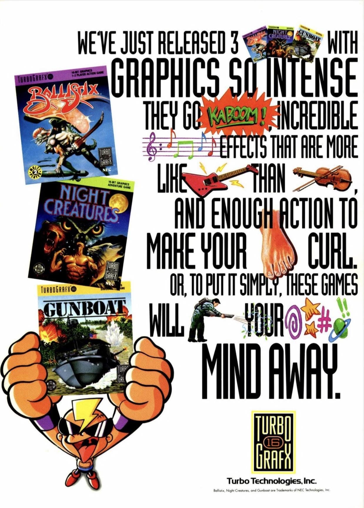 Sega Genesis: The Console That Sparked A Revolution 10 Turbografx Advert
