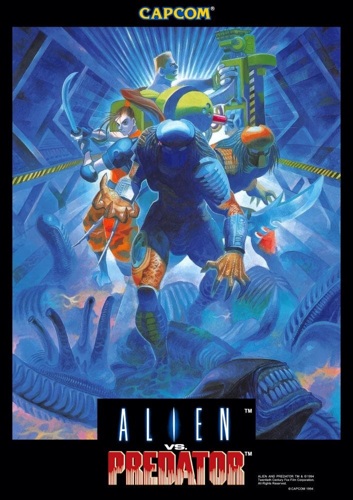 avp arcade flyer