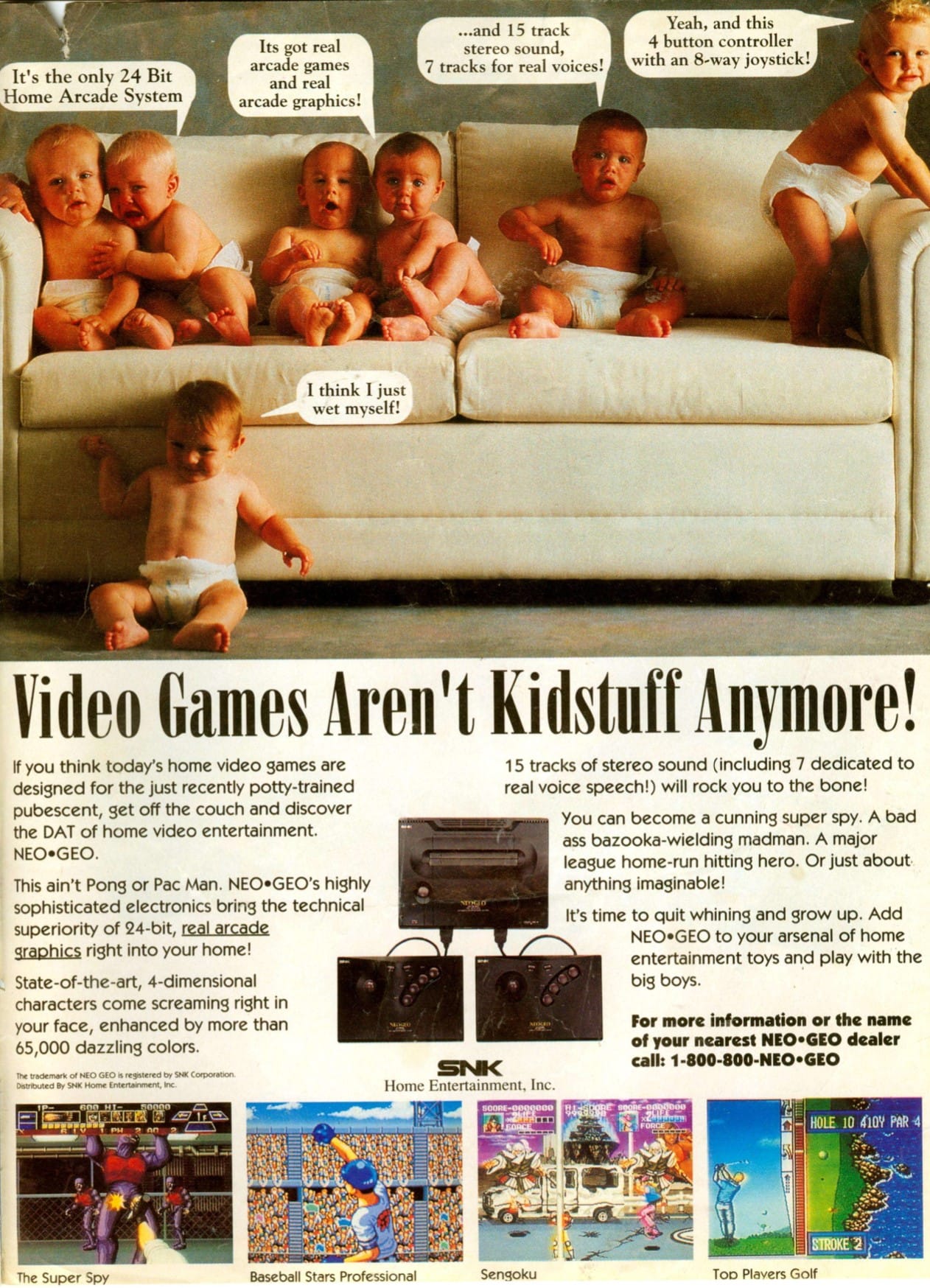 History of SNK: From Humble Beginnings to Arcade Legend 3 neo geo aes ad