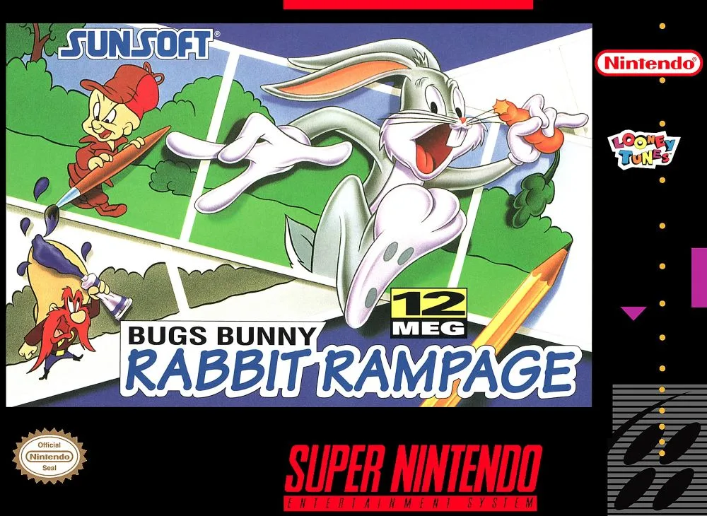 The 25 Best SNES Platformer Games 20 BugsBunnyRabbitRampage