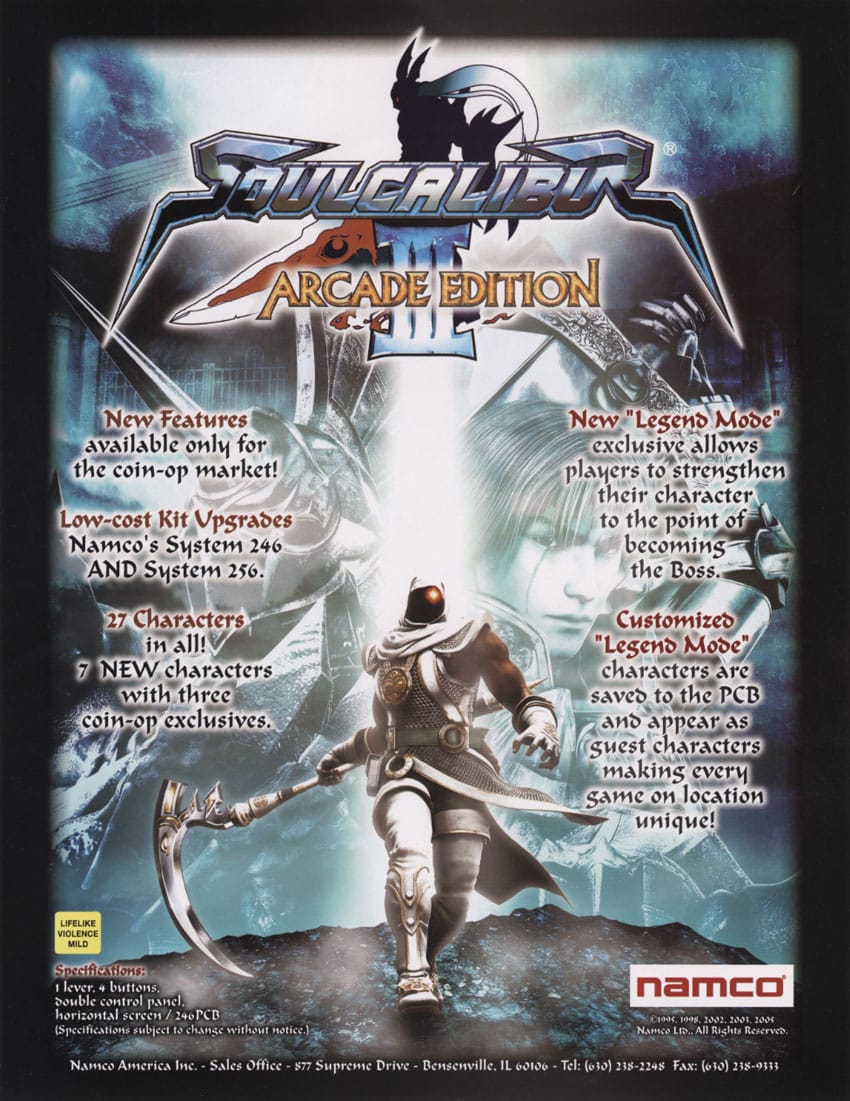 SoulcaliburIIIArcadeEdition