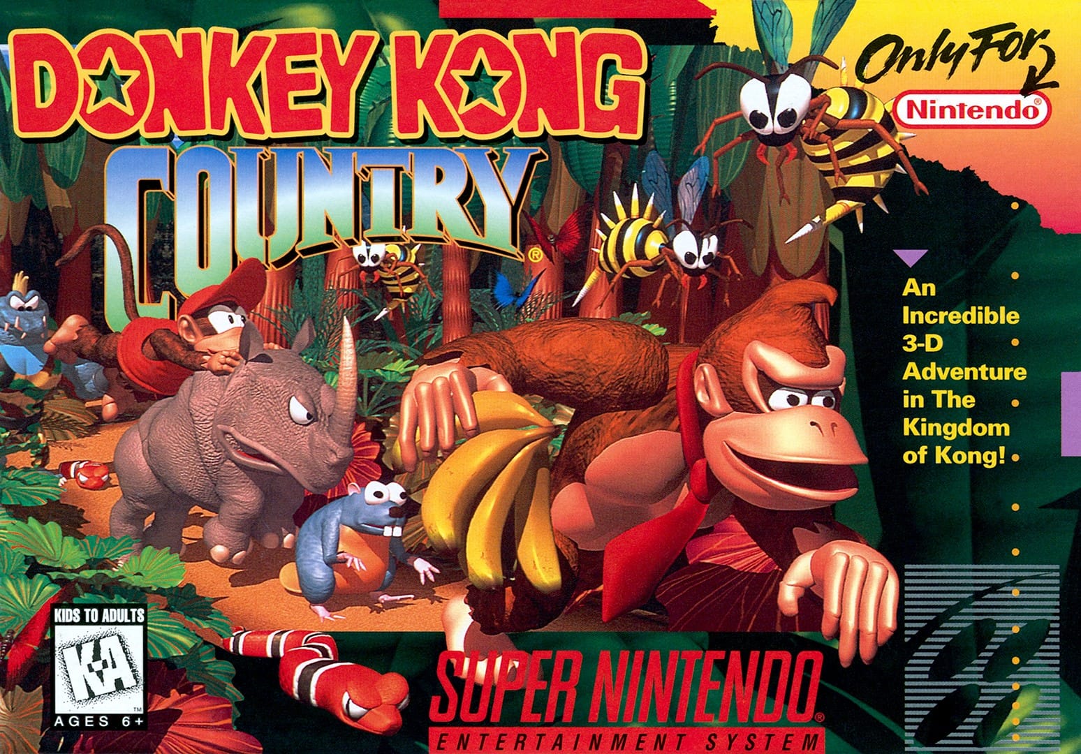 The 25 Best SNES Platformer Games 7 dkcsnes