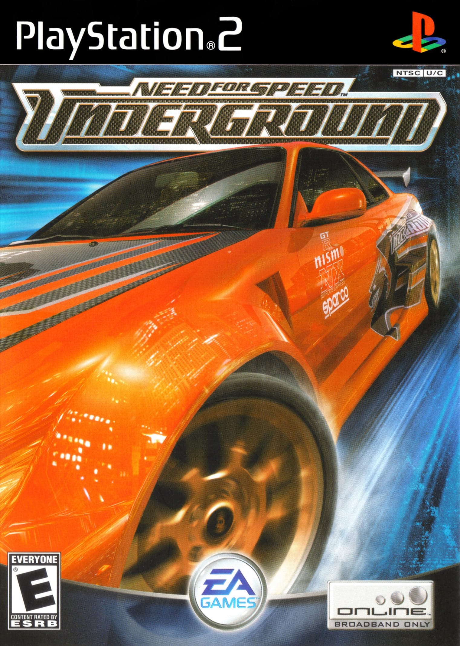 The 25 Best PS2 Racing Games 9 nfsu1ps2