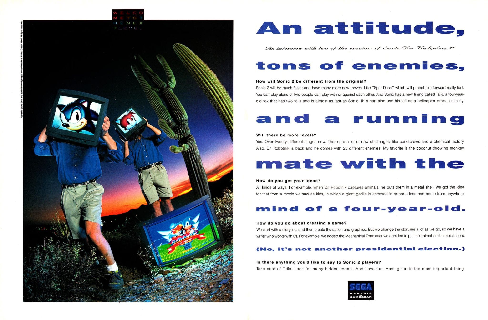 Sega Genesis: The Console That Sparked A Revolution 17 sonic2magazinead 1