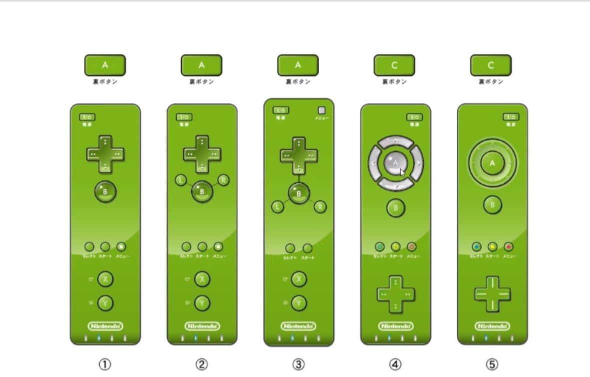 Early Wii Mote designs