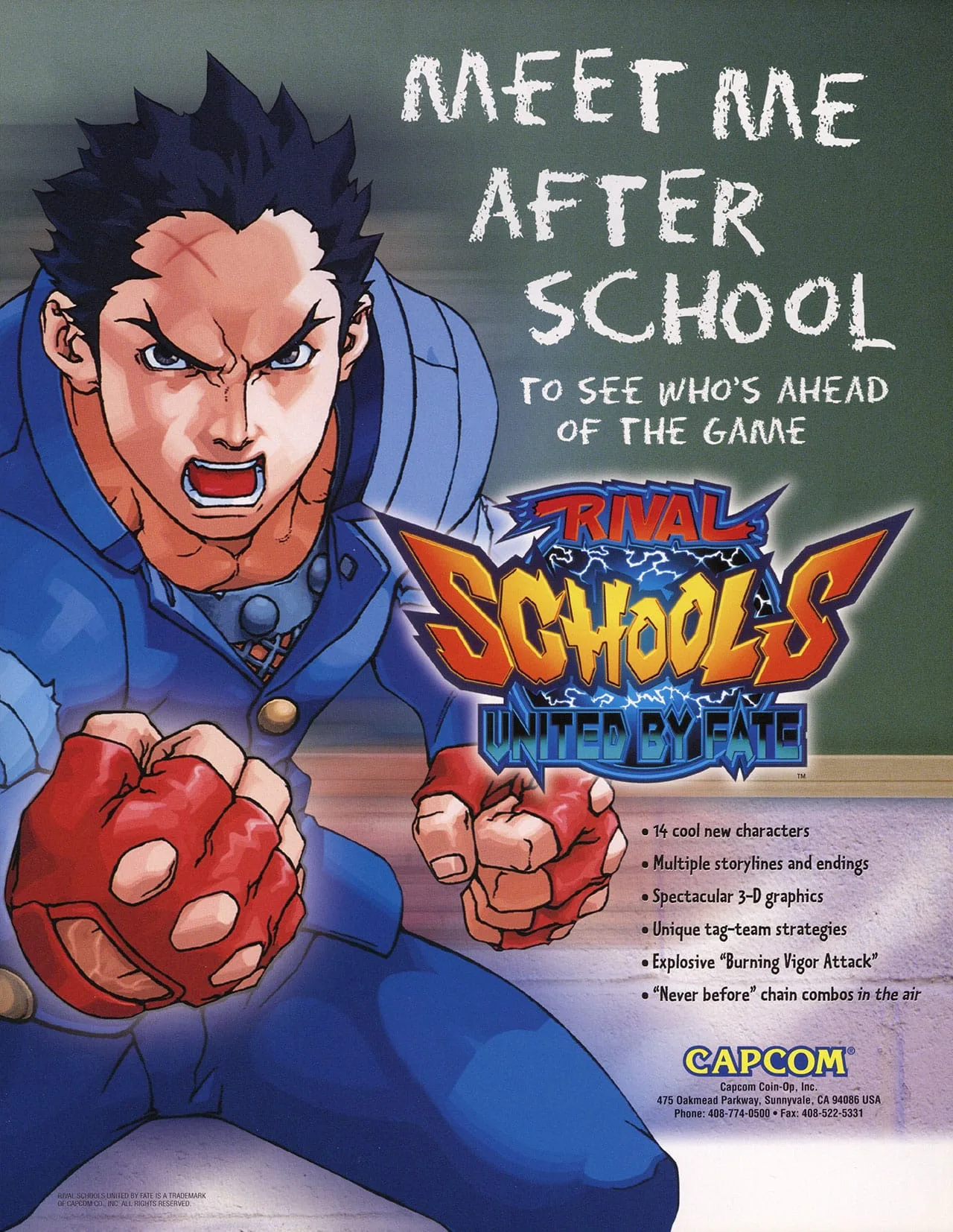 Rival Schools Arcade Promo