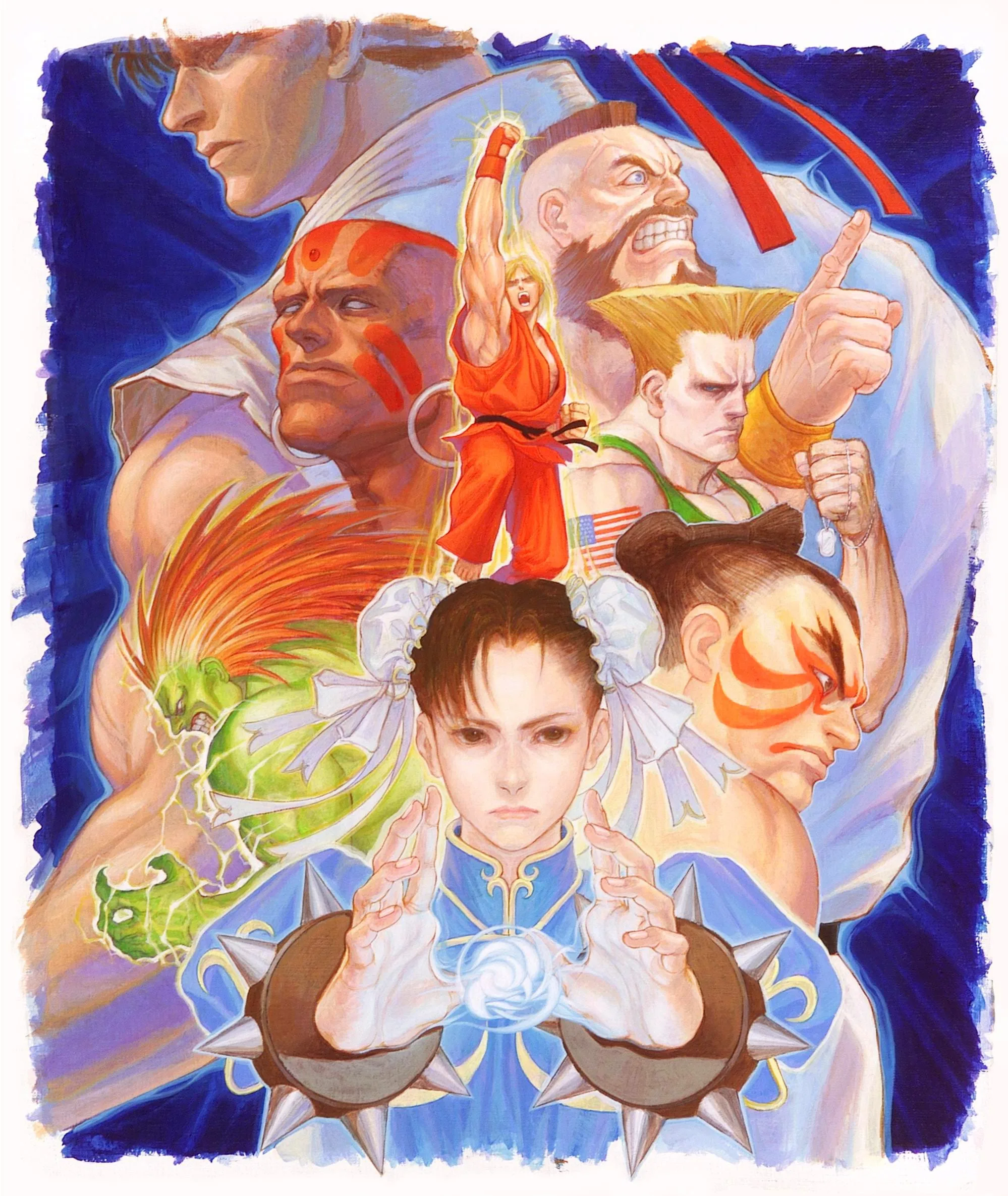 Street Fighter II Promo Art
