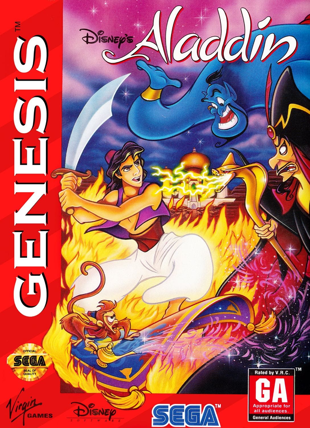 The 30 Best Sega Genesis Platformers 12 Disneys Aladdin