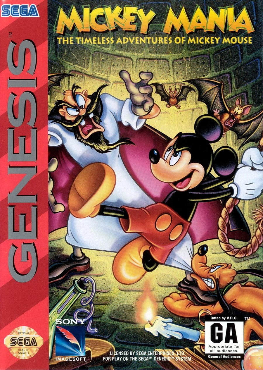 The 30 Best Sega Genesis Platformers 15 mickeymania