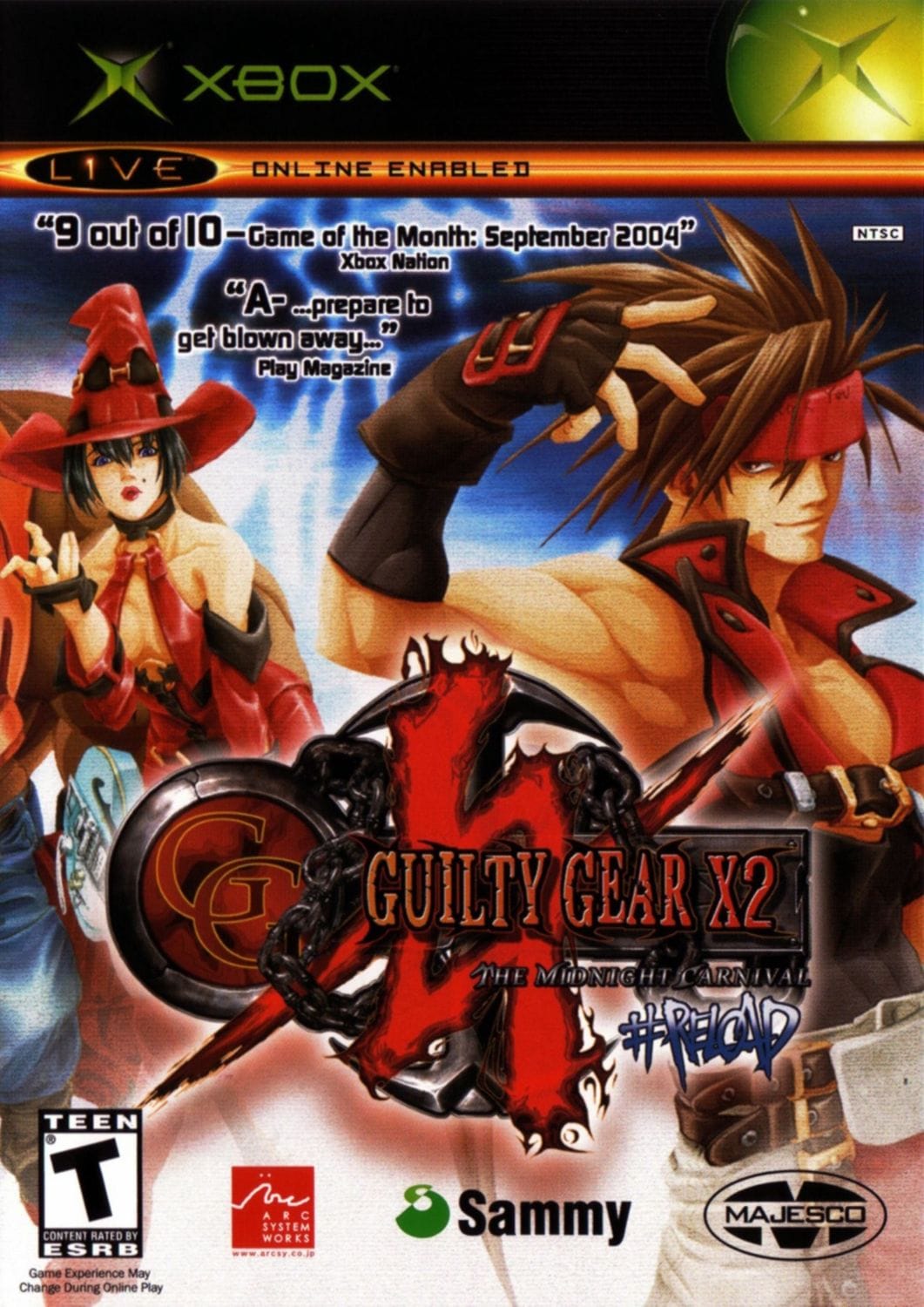 Guilty Gear X2 #Reload (Xbox, 2004)