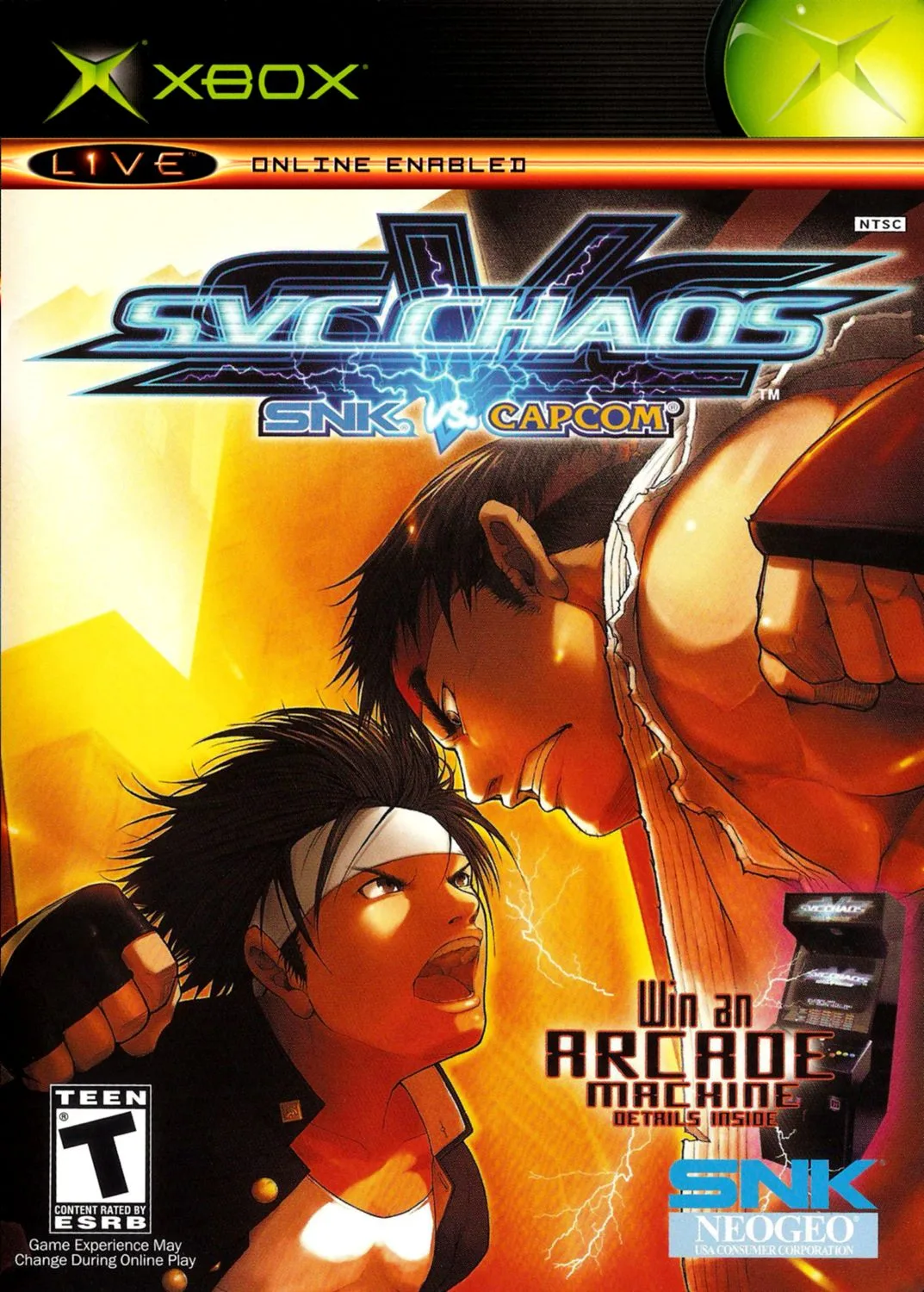SNK vs. Capcom: SVC Chaos (Xbox, 2004)