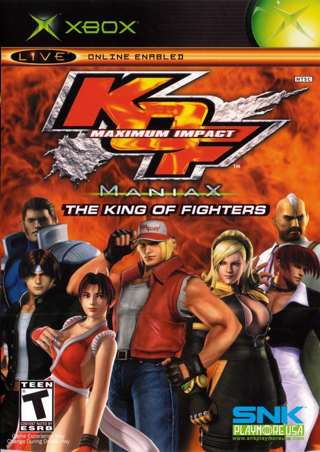 The King of Fighters: Maximum Impact - Maniax (Xbox, 2005)