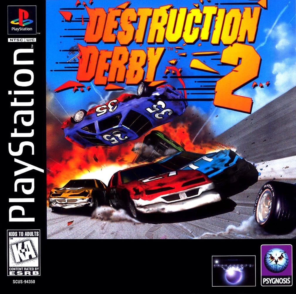 Destruction Derby 2 (PS1, 1996)