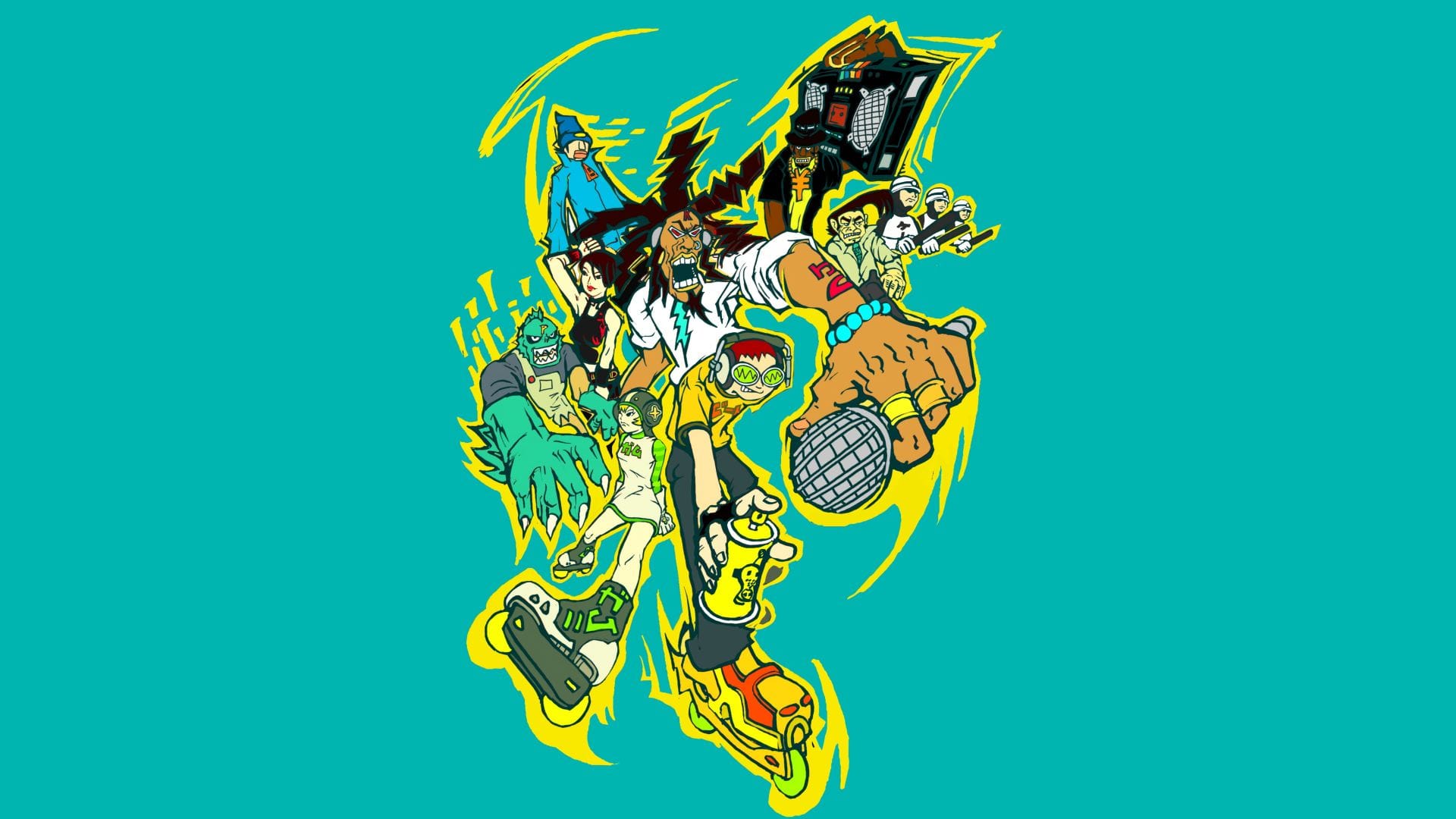 Jet Set Radio Review (Dreamcast)