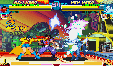 Marvel vs. Capcom Review (Arcade) - Gameplay