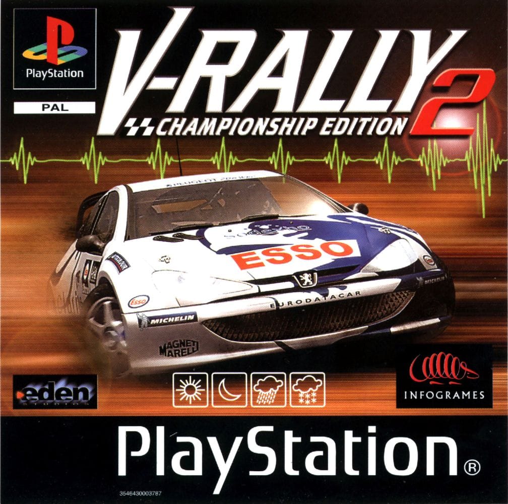 V-Rally 2: Championship Edition (PS1, 1999)