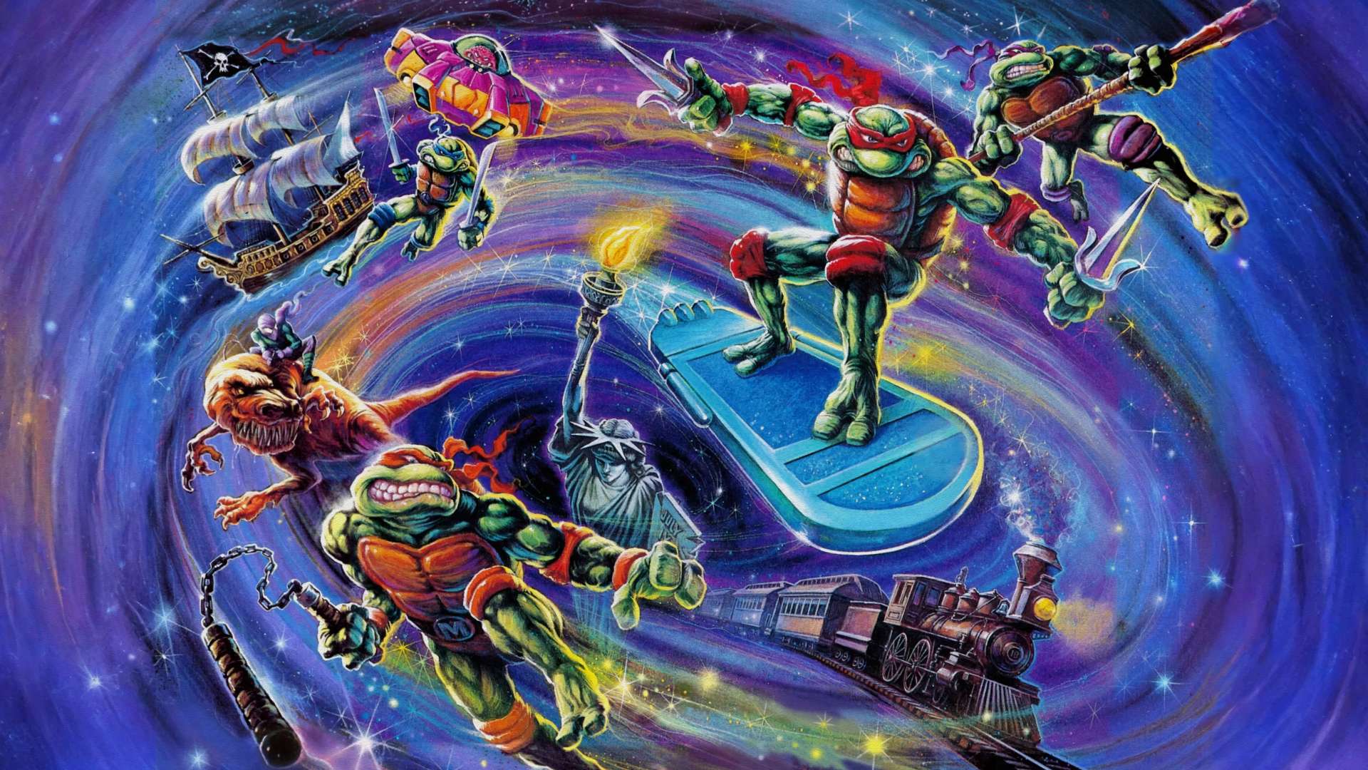 Teenage Mutant Ninja Turtles IV: Turtles In Time Review (SNES)