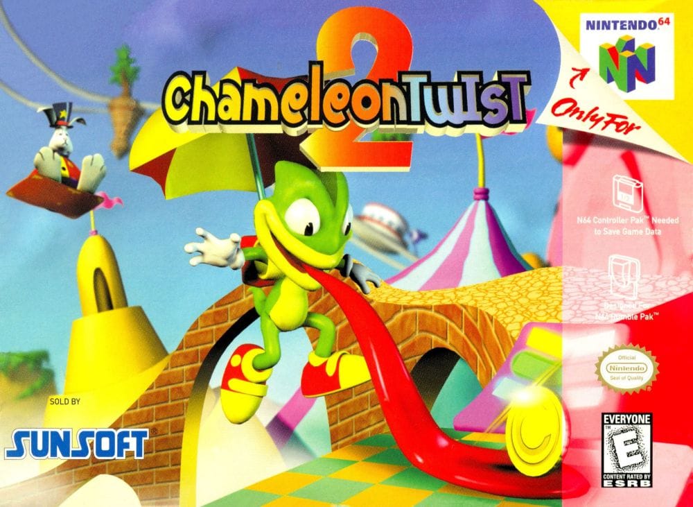Chameleon Twist 2 (Japan System Supply, 1998)