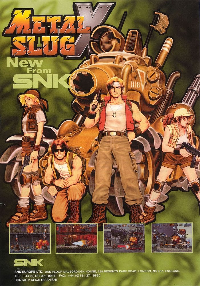 The 40 Best Neo Geo Games of All Time 28 Metal Slug X (SNK, 1999)