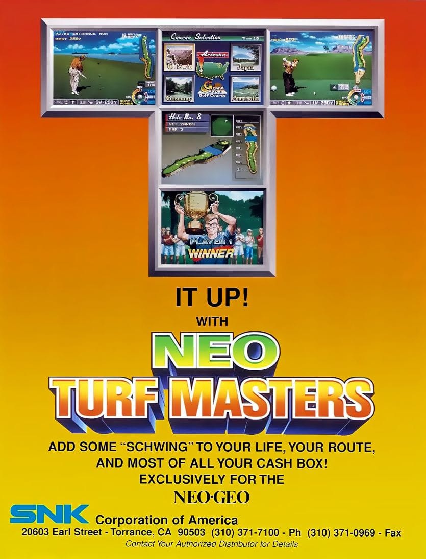 The 40 Best Neo Geo Games of All Time 19 Neo Turf Masters (Nazca Corporation, 1996)