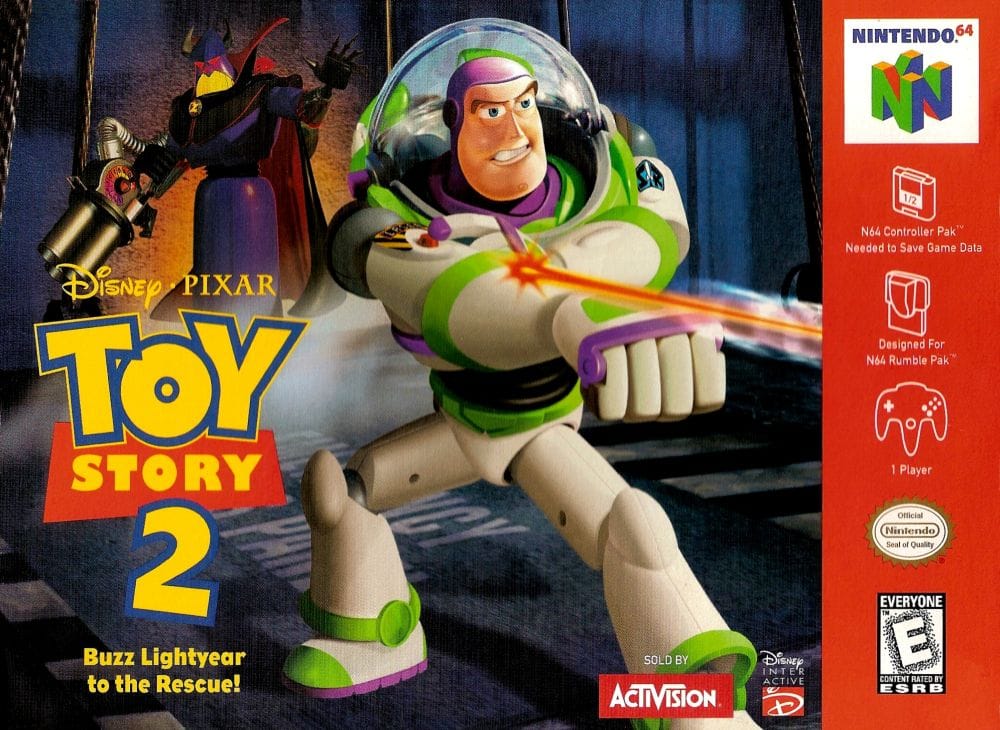 Toy Story 2: Buzz Lightyear to the Rescue (Traveller’s Tales, 1999)