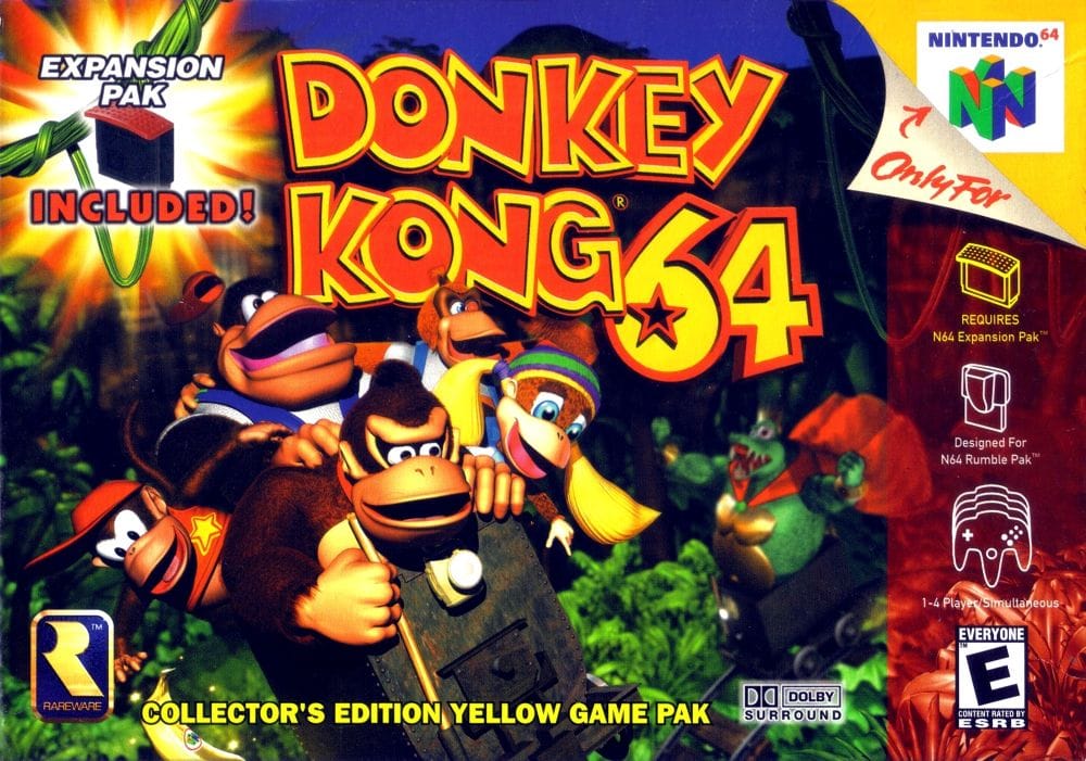 Donkey Kong 64 (Rare, 1999)