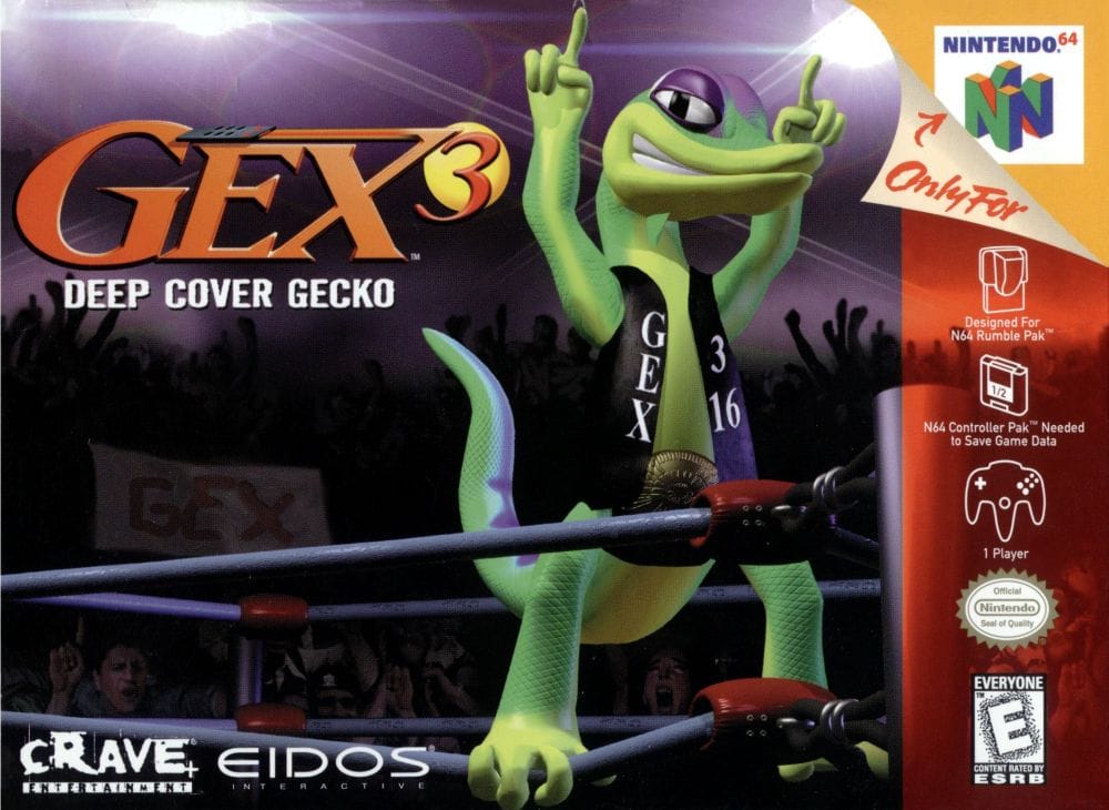 Gex 3: Deep Cover Gecko (Crystal Dynamic, 1999)