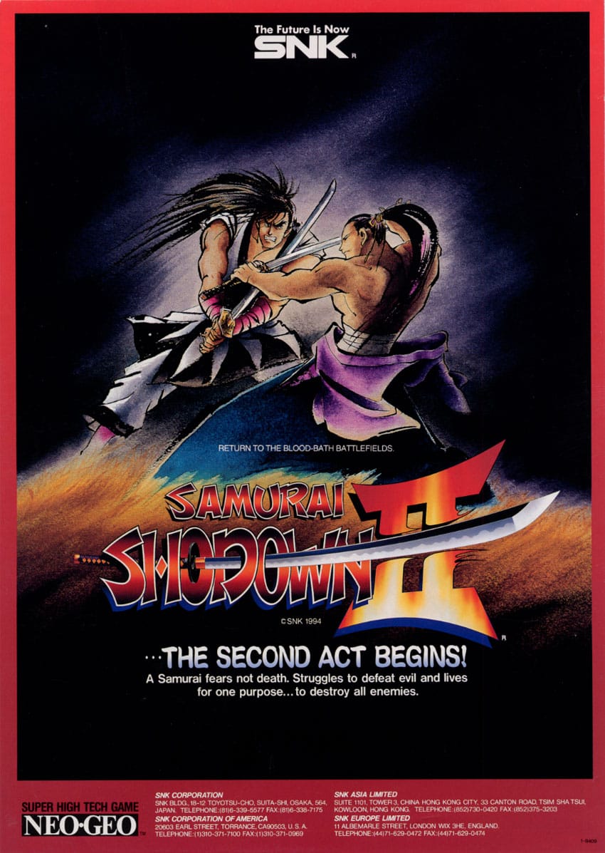 The 40 Best Neo Geo Games of All Time 9 Samurai Shodown II (SNK, 1994)