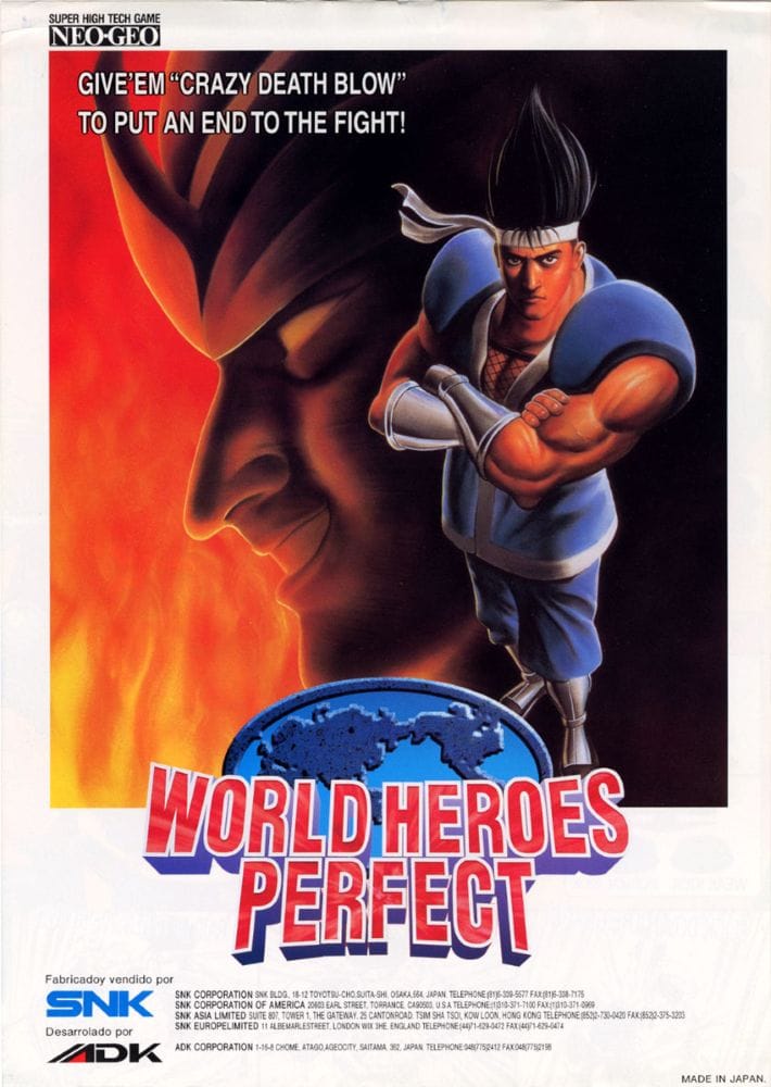 World Heroes Perfect (ADK, 1995)