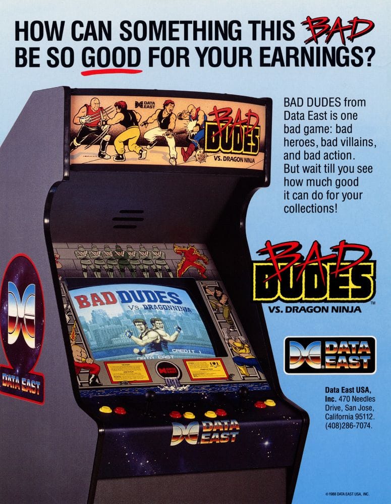 Bad Dudes vs. DragonNinja—Data East: The Rise and Fall of an Arcade Pioneer