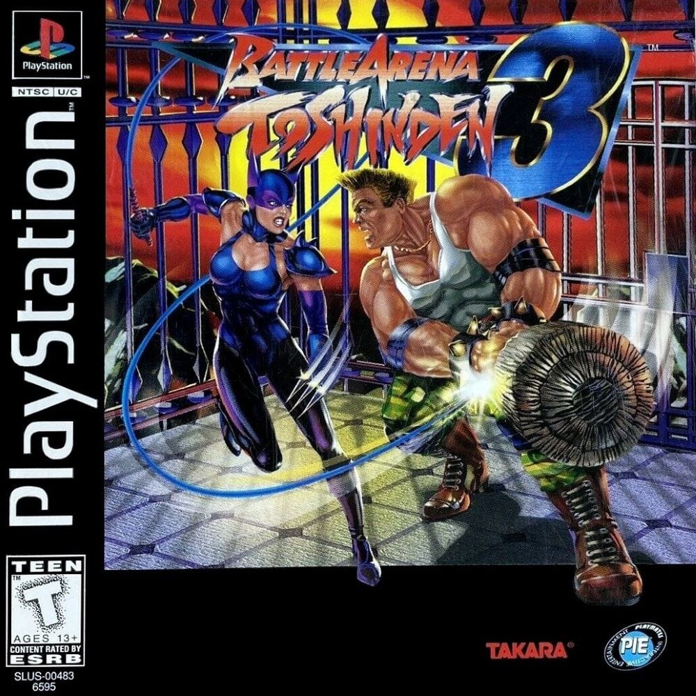 The 30 Best PS1 Fighting Games 6 Battle Arena Toshinden 3 (Tamsoft, 1996)
