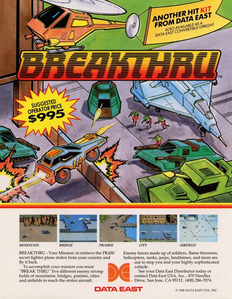 BreakThru—Data East: The Rise and Fall of an Arcade Pioneer