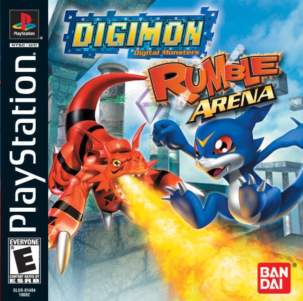 The 30 Best PS1 Fighting Games 25 Digimon Rumble Arena (Bandai, 2001)