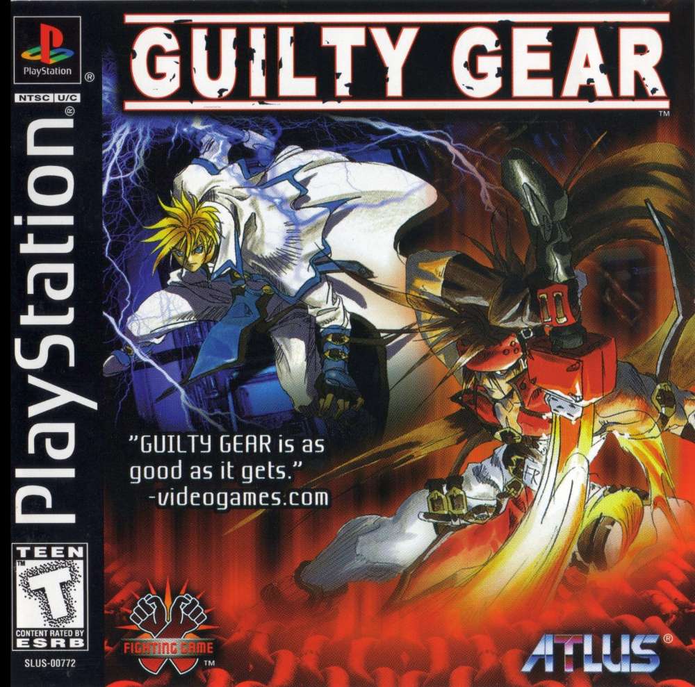 The 30 Best PS1 Fighting Games 22 Guilty Gear (Arc System Works, 1998)